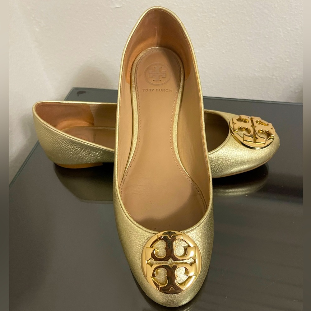 Tory Burch Ballet Flat Gold